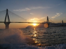 Lights over the bridge