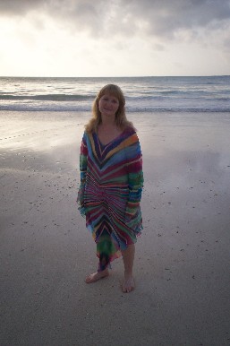 Tas on the beach