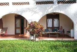 Our veranda in Kenya