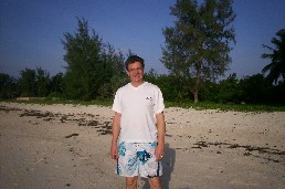 Trevor on the beach