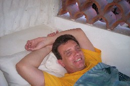Trevor waking up