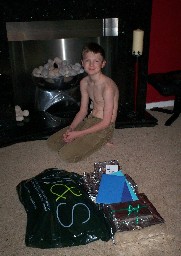 Sebastian's birthday presents