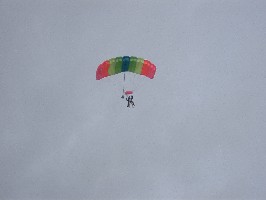 Nearly on the ground